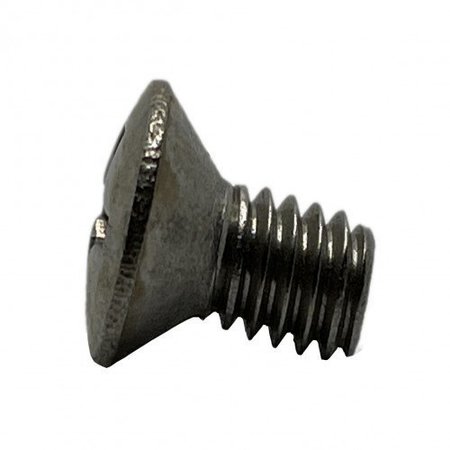 SUBURBAN BOLT AND SUPPLY #10-24 x 1/2 in Phillips Oval Machine Screw, Plain Steel A0220120032V